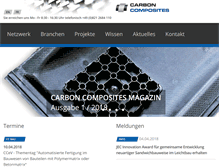 Tablet Screenshot of carbon-composites.eu